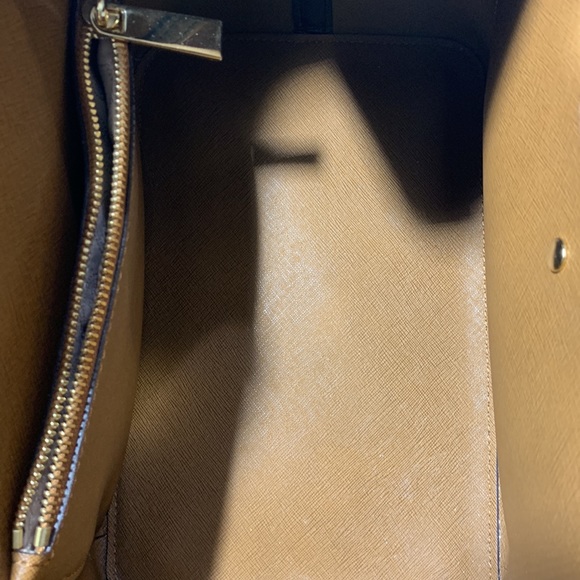 Michael Kors Black Leather Tote Bag - Picture 6 of 10